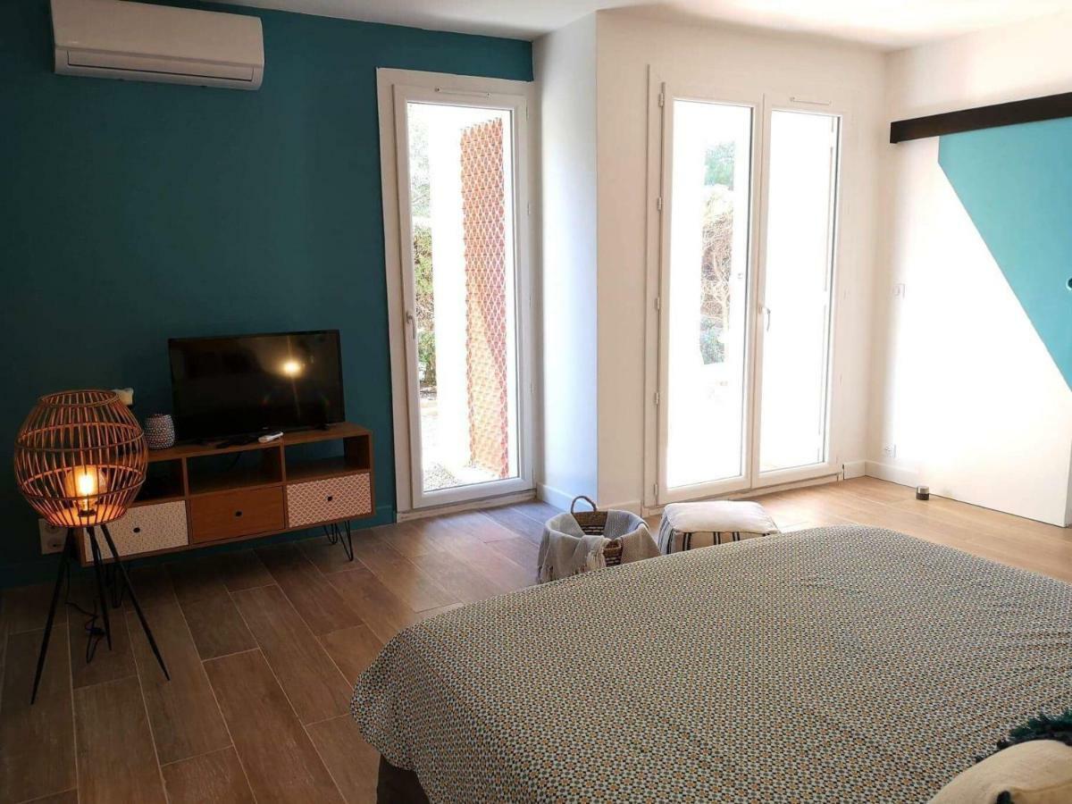 Grand Studio 35M2 Centre Ville L'Ile-Rousse  Bagian luar foto